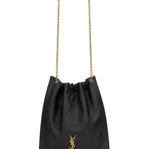 Saint Laurent Pochon Lambskin Shoulder Bag