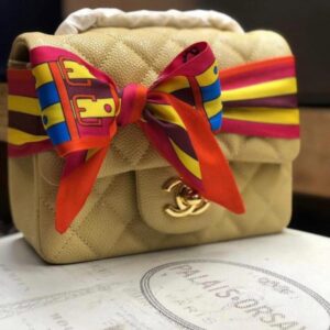 Chanel Flap Bags For Women With Silk Scarf – 7 Colors