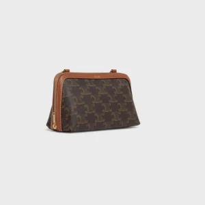 Celine Chain Triomphe Clutch