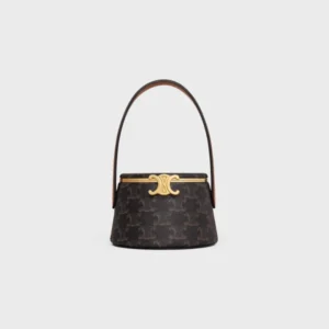 Celine Nina Minaudiere Lambskin Handbag