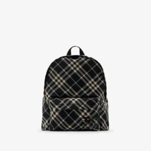 Burbery Check Backpack