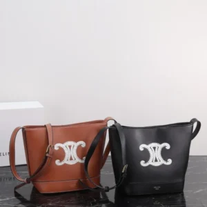 Celine Casual Style Street Style Plain Leather Party Style Bag