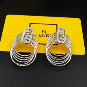 Multilayer Round Dangle Earrings