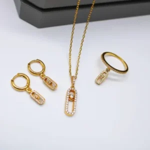 Messika White Gold Diamond Luxury Jewelry Set