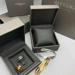 Messika Split  Layer Cuff Bracelet & Ring