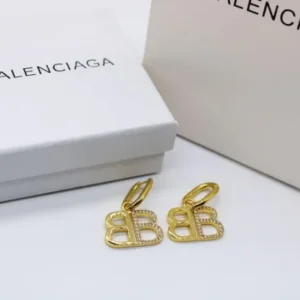 Balenciaga Double Letter B Earring For Women