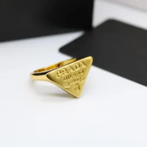Alphabet Eternal Gold Ring