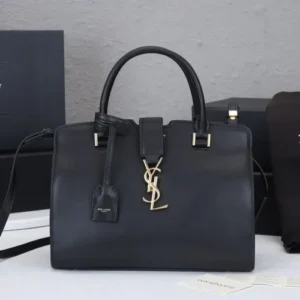 Ysl Cabas Black Gold Bag