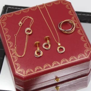 Yellow Gold Jewellery Set