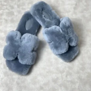 Hermes Fur Sandal