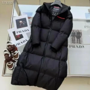 Prada Women Hooded Puffer Coat