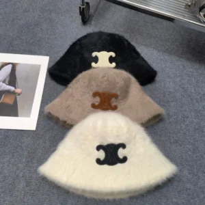 Celine Wool Buckle Hat