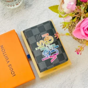 Louis Vuitton Rainbow Logo Pocket Organizer