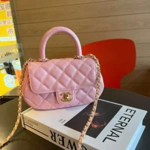 Chanel Top Handle Mini Rectangular Gold Hardware Bag