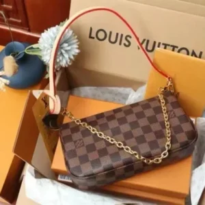 Louis Vuitton Pochette Damier Azur Bag