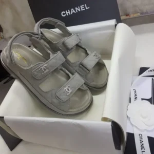 Chanel Casual Style CC logo Sandal