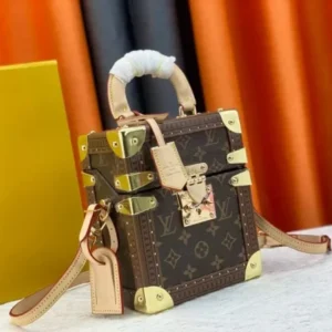 Louis Vuitton Petite Valise Monogram LV box Purse