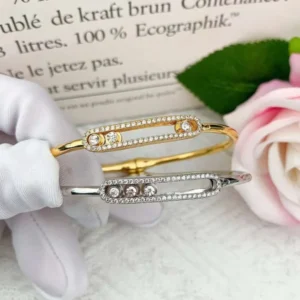 Zircon Diamonds Rose Bracelet