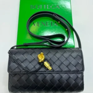 Bottega Veneta Mini Loop Crossbody Leather Bag