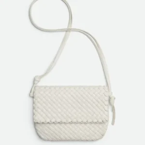 Bottega Veneta Intreccio Leather Crossbody Bag
