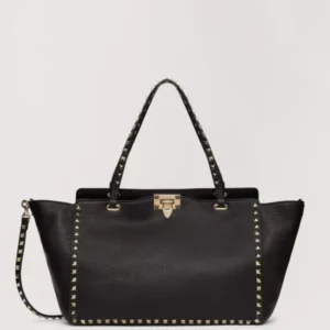 Valentino Medium Grainy Calfskin Rockstud Bag