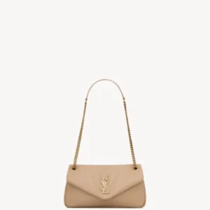 YSL Calypso Plunged Lambskin Small Bag