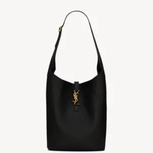 YSL Hobo In Grained Leather Handbag