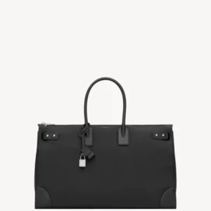 YSL Sac De Jour Duffel Leather Bag