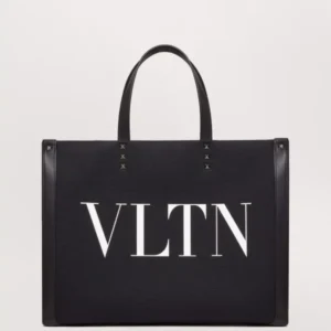 Valentino VLTN Ecolab Canvas Shopper Bag