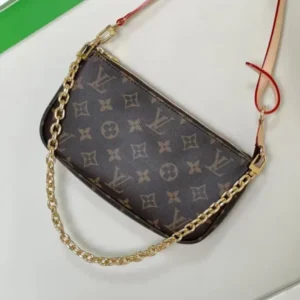 Louis Vuitton Pochette  Monogram with Chain Handbag