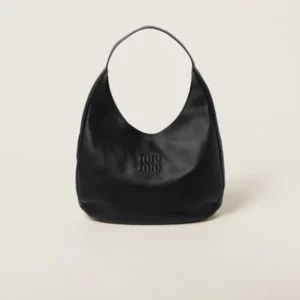 Miu Miu Leather Hobo Bag