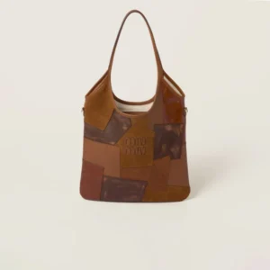 Miu Miu IVY Leather Patchwork Bag
