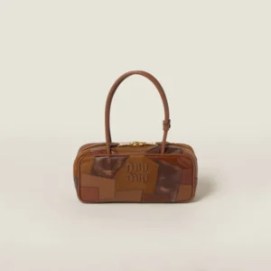 Miu Miu Beau Leather Patchwork Bag