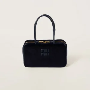 Miu Miu Beau Corduroy Top-Handle Bag