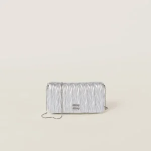 Miu Miu Matelasse Nappa Leather Mini-Bag