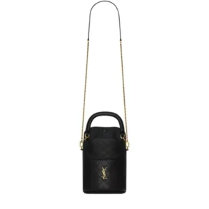 Saint Laurent Gaby Lambskin Bucket Bag