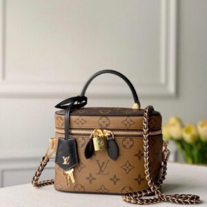 Louis Vuitton Vanity PM Monogram Makeup Bags – 2 Colors