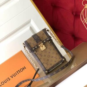 Louis Vuitton Monogram Canvas Phone Holder Mini Bags