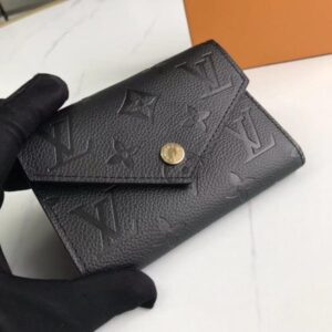 Louis Vuitton Victorine Monogram Empreinte Leather Wallets