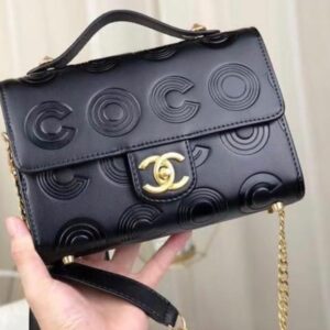 Chanel Black Chain Handbags