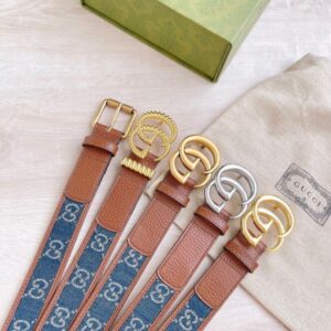 Gucci Belts with Different Buckles