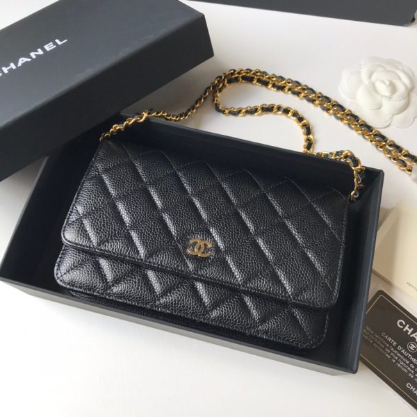 Chanel WOC Caviar Leather Bag