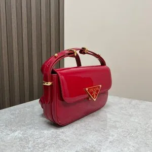 Prada Embleme Saffiano Shoulder Bag - Image 2