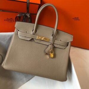 Hermes Birkin Turtle Dove Gray Bag