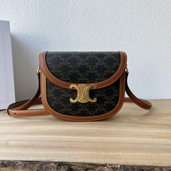 Celine Triomphe Saddle Bag
