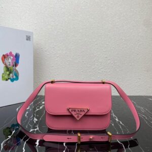 Prada Embleme Leather Bag
