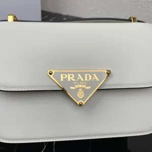 Prada Embleme Leather Bag - Image 4