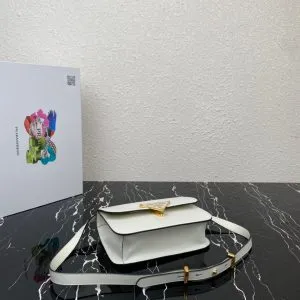 Prada Embleme Leather Bag - Image 9