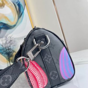 LV KEEPALL Pumpkin Pillow Bag - Image 9