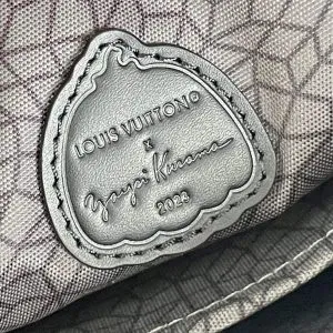 LV TRIO Pumpkin Black Flower Messenger Bag - Image 9